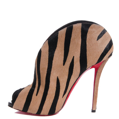 Christian Louboutin Pony Hair Chester Fille 120 Ankle Boots 39 1 of 7