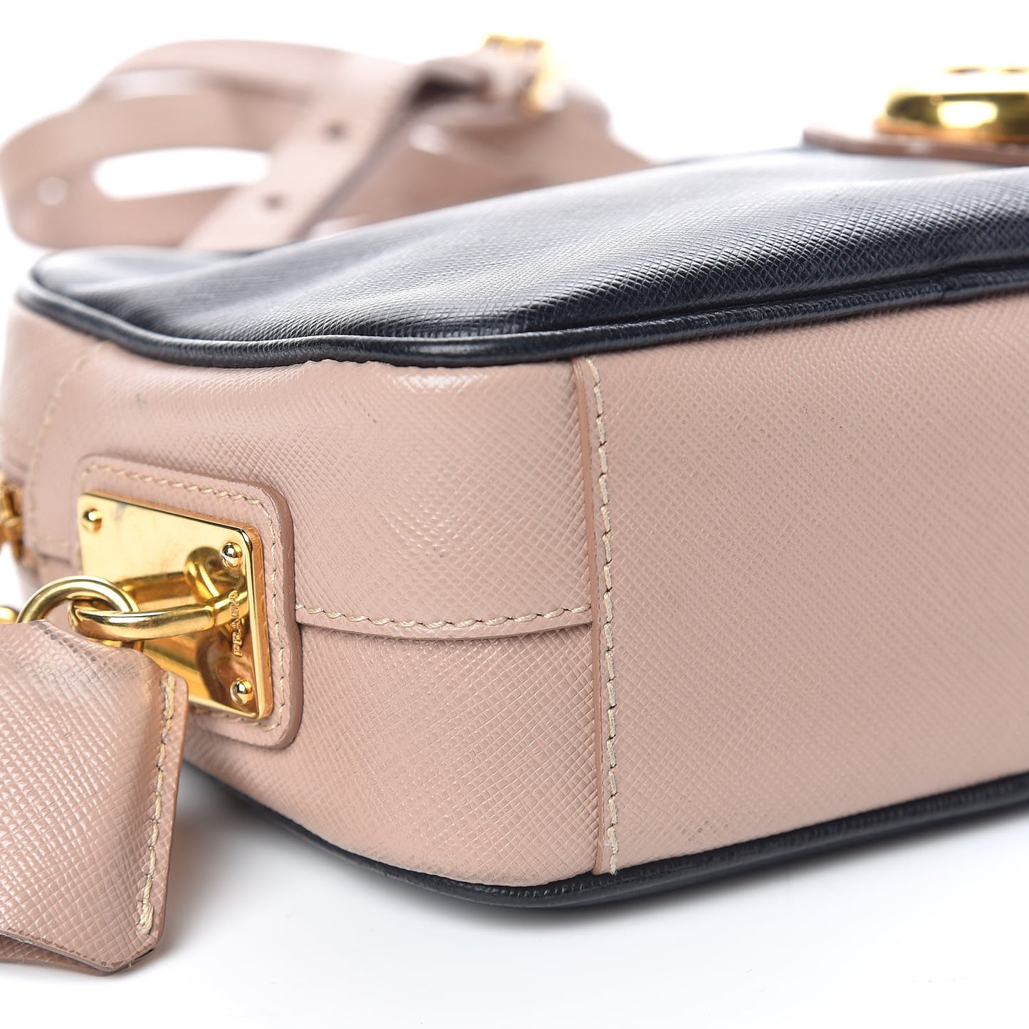 Saffiano Crossbody Bag Black Cammeo