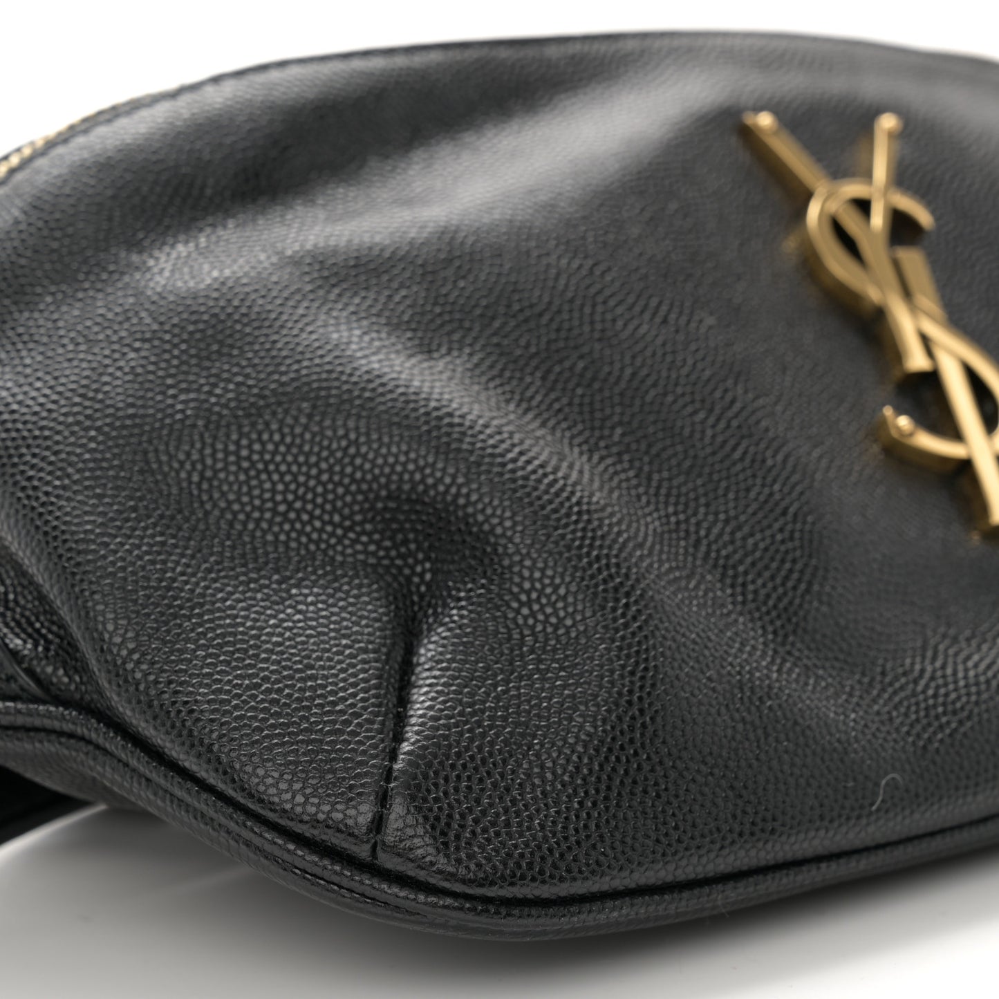 Grain De Poudre Monogram Belt Bag Black