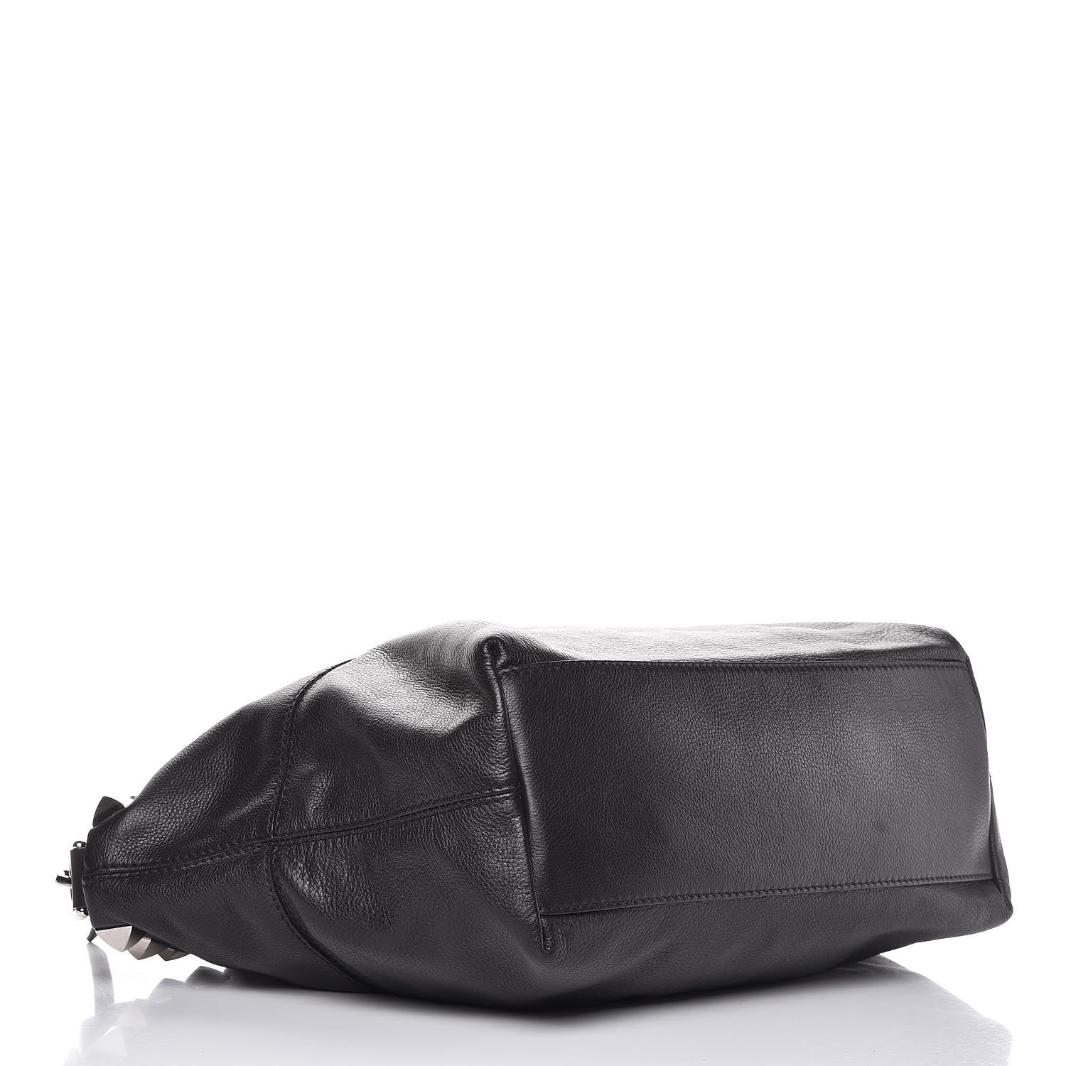 Givenchy Waxy Grained Calfskin Studded Medium Nightingale Black 5 of 13