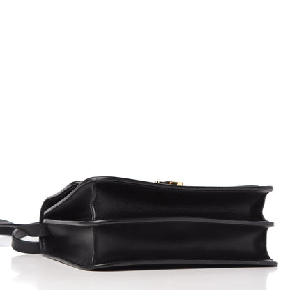 Burberry Calfskin Small TB Bag Black 4 of 9
