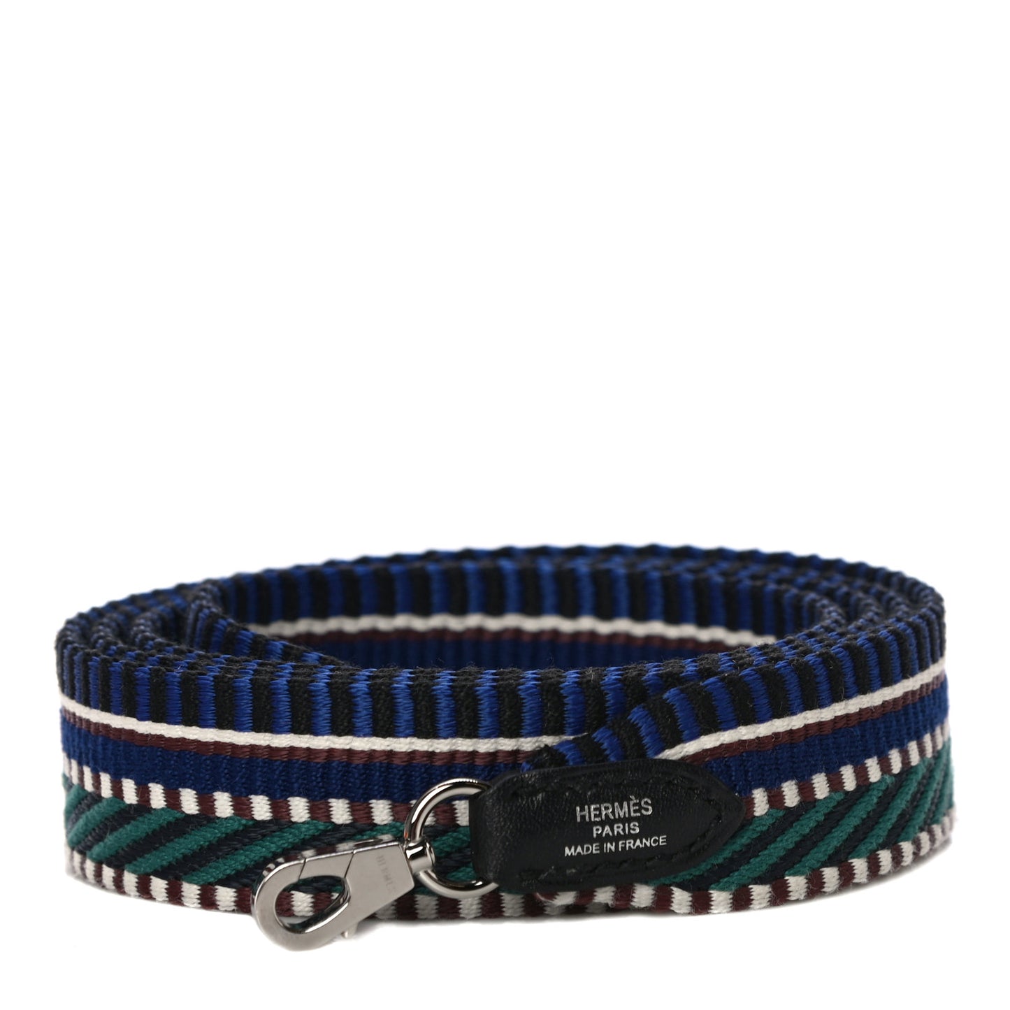 Toile Swift 25mm Sangle Cavale Shoulder Strap Malachite Bleu Electrique Black