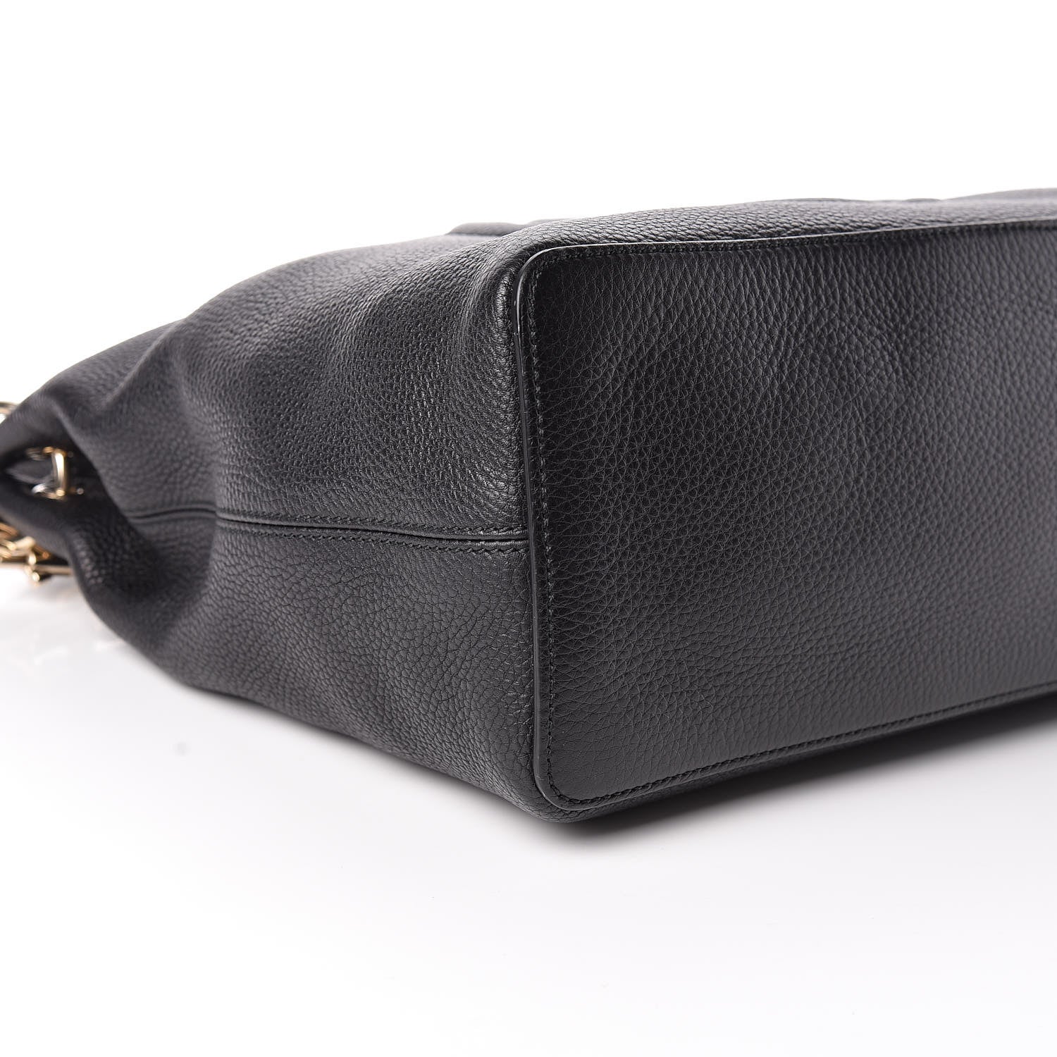 Gucci Pebbled Calfskin Large Soho Hobo Black 9 of 14