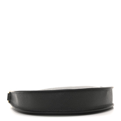 Valentino Garavani Grainy Calfskin Mini Vlogo Hobo Bag Black 4 of 11