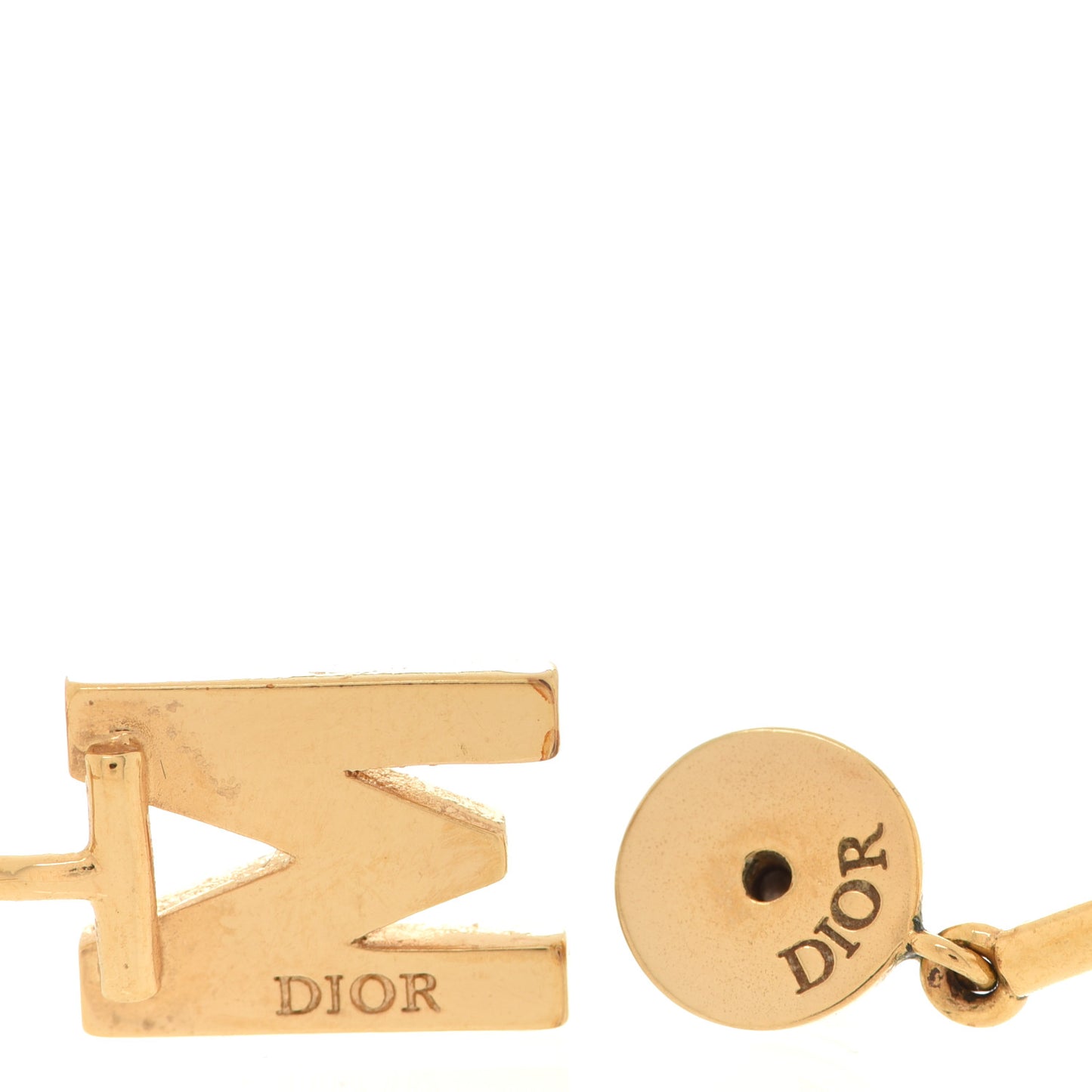 Pearl My ABCDior M Tribale Earring Gold