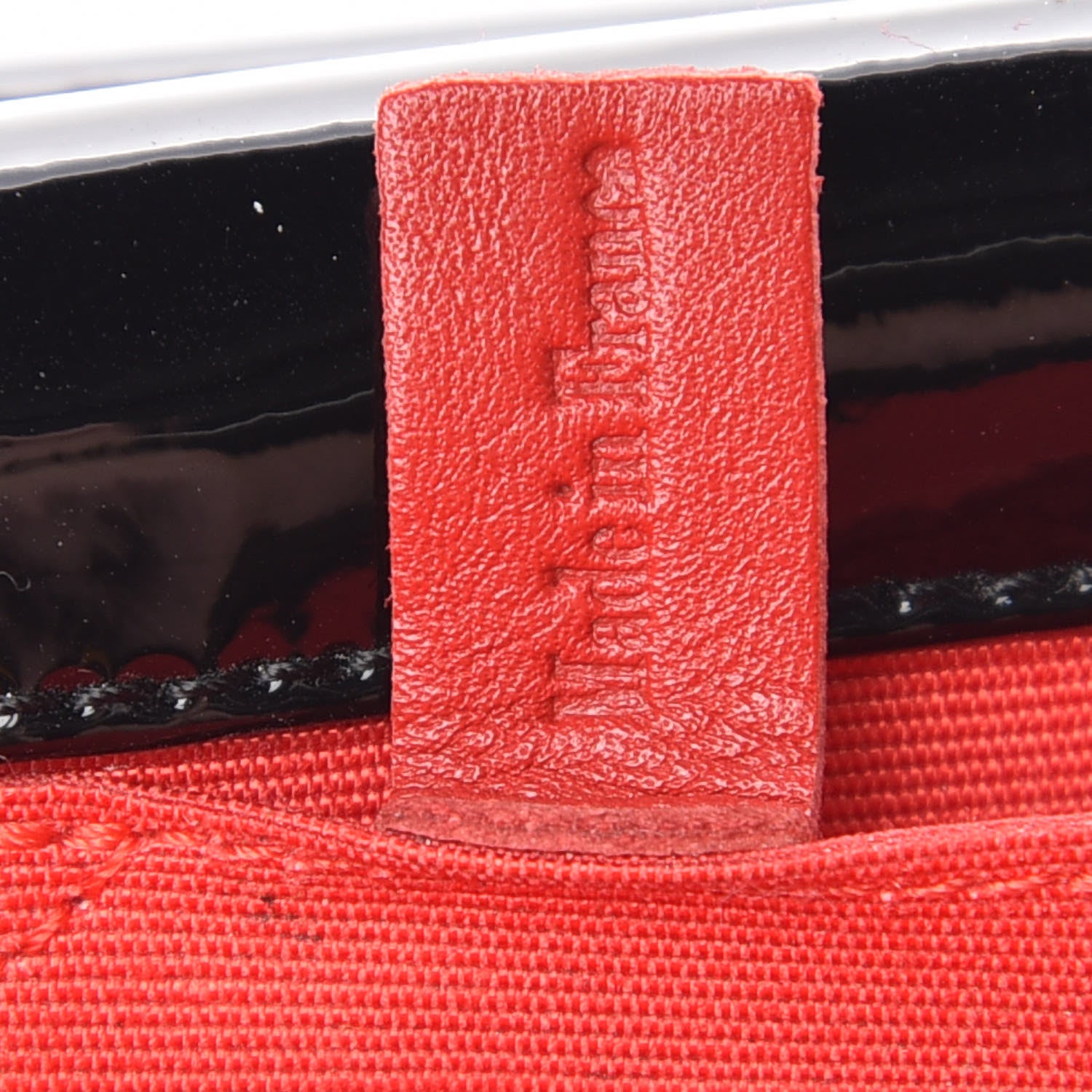 Christian Louboutin Patent Pigalle Clutch Black 7 of 9