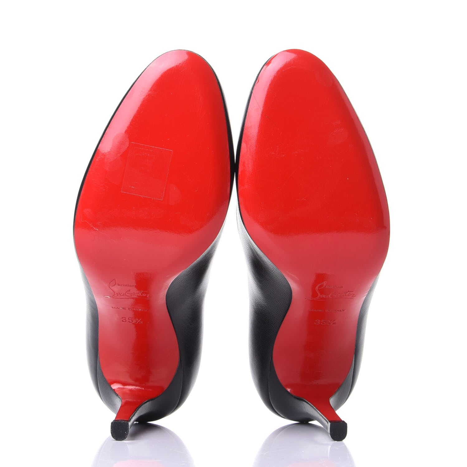 Christian Louboutin Kid Simple 100 Pumps 35.5 Black 7 of 10