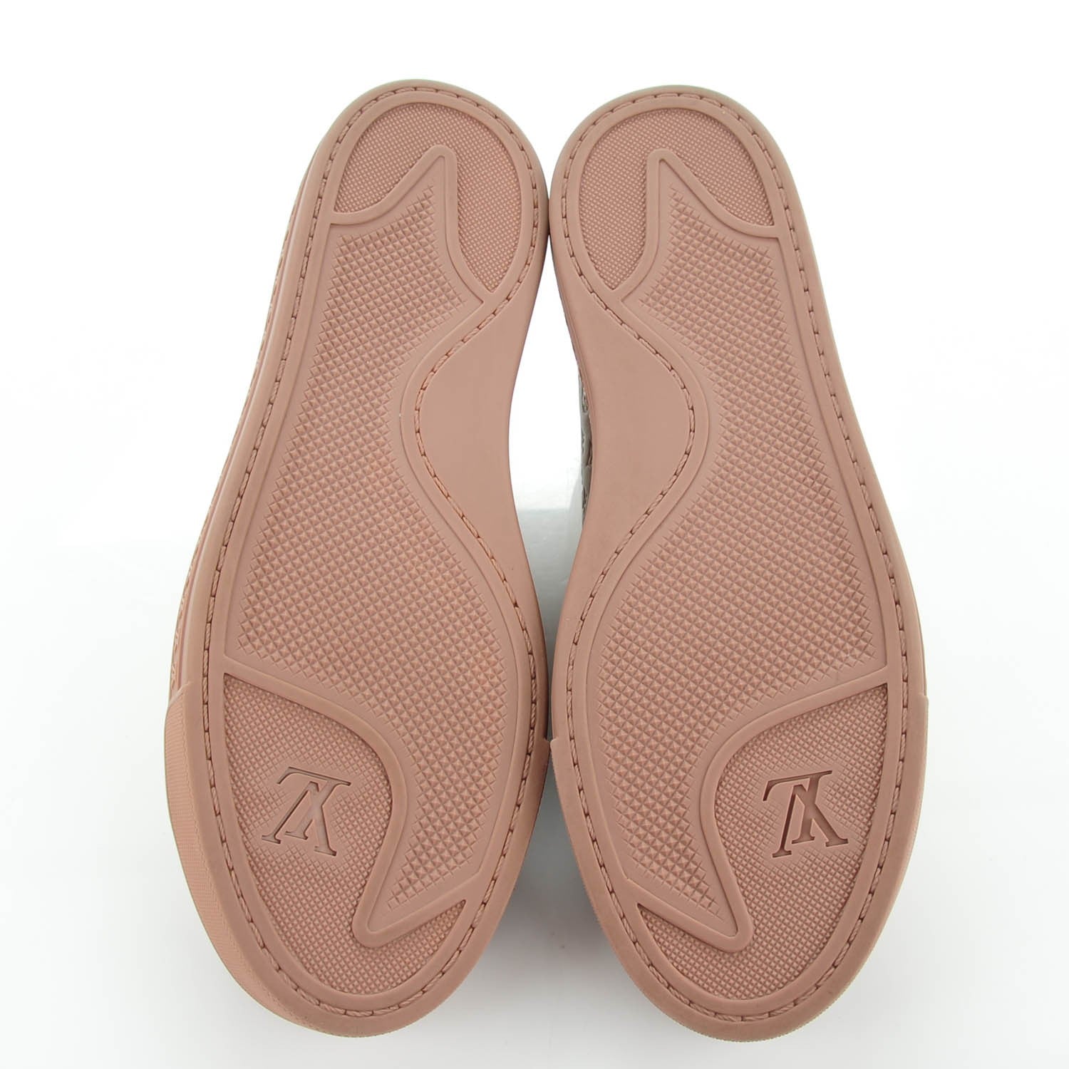 Louis Vuitton Calfskin Embossed Monogram Jazzy Sneakers 38 5 of 7