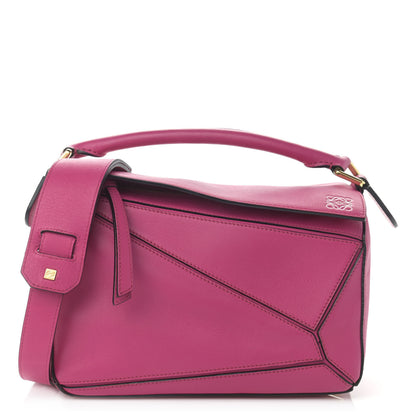 Loewe Calfskin Small Puzzle Bag Fuchsia 1 of 10