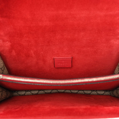 Gucci GG Supreme Monogram Small Dionysus Shoulder Bag Vulcanic Red 5 of 12