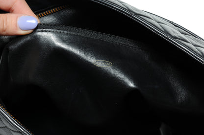 Chanel Lambskin Shopping Tote Black 6 of 9