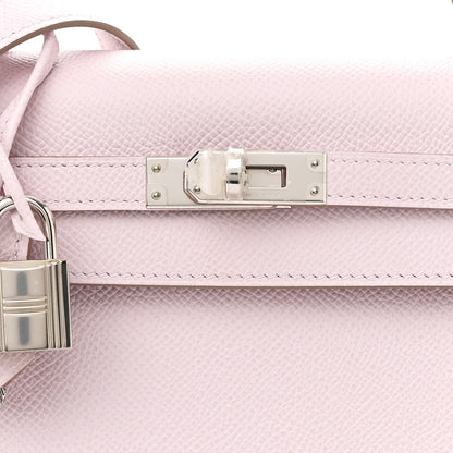 Hermes Epsom Kelly Sellier 25 Mauve Pale 8 of 13