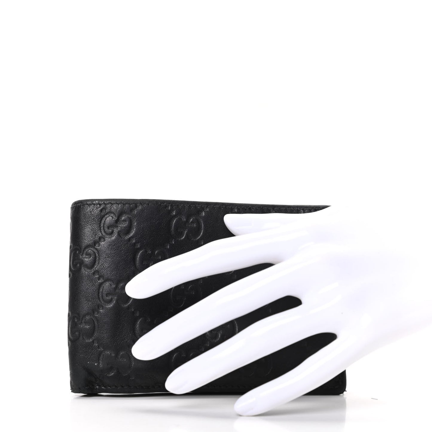 Guccissima Bi-Fold Wallet Black