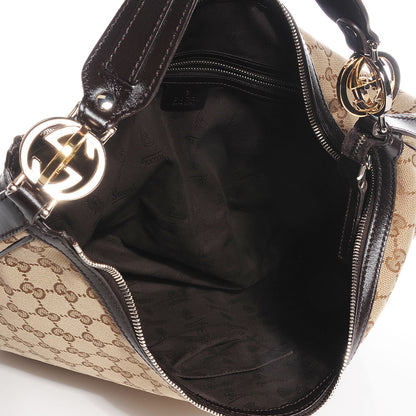 Gucci Monogram GG Twins Large Hobo Dark Brown 5 of 7