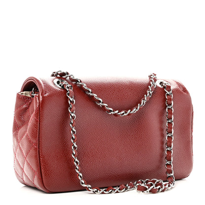 Chanel Caviar Medium Timeless CC Flap Dark Red 3 of 11