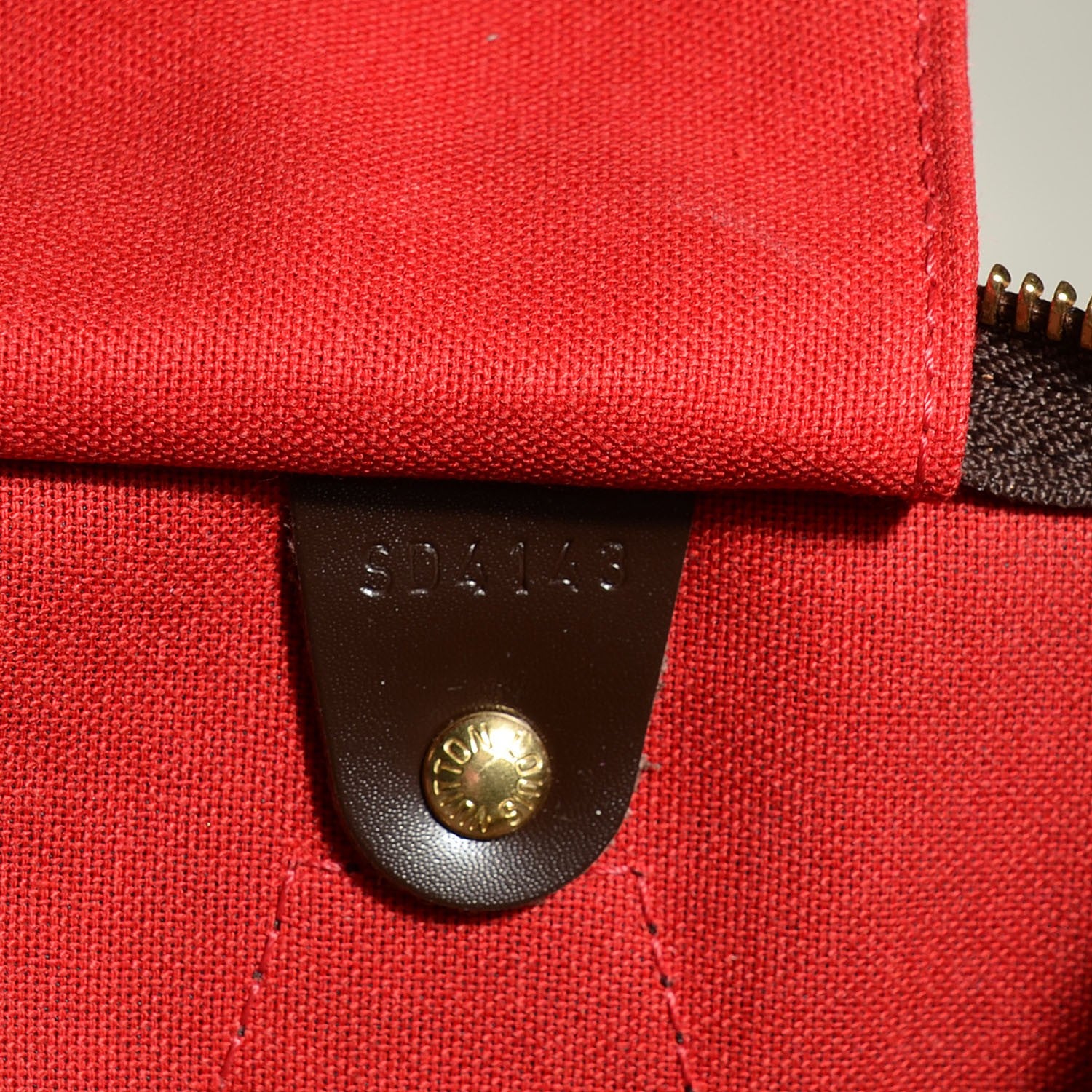 Louis Vuitton Damier Ebene Speedy 30 7 of 8