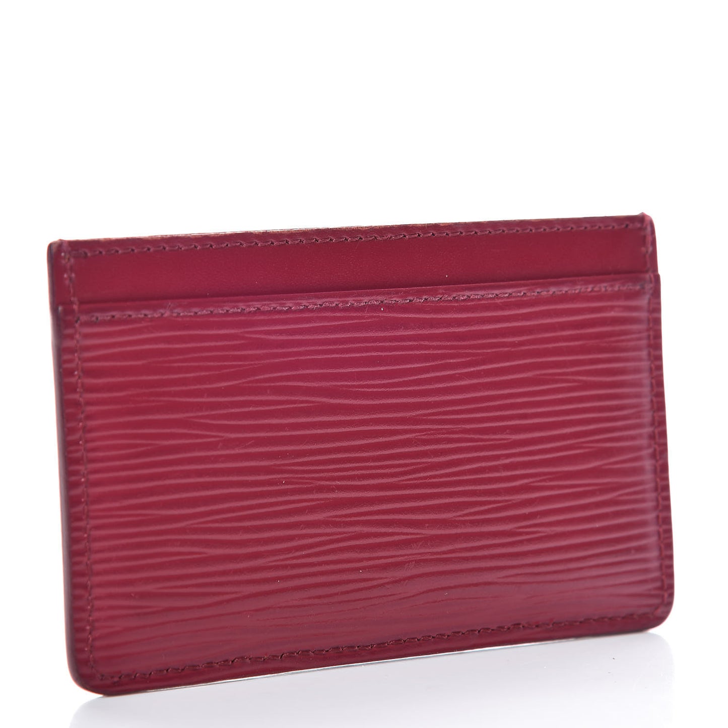Epi Card Holder Fuchsia