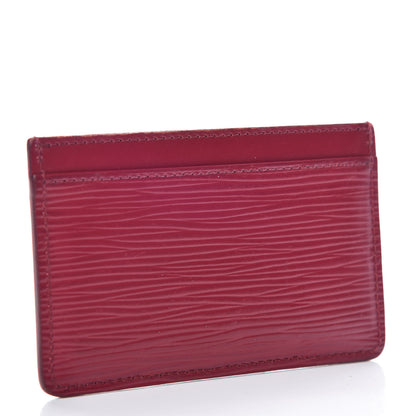 Louis Vuitton Epi Card Holder Fuchsia 3 of 7