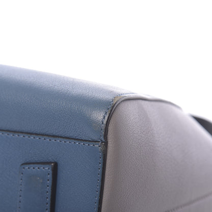 Givenchy Sugar Goatskin Small Tri-Color Antigona Blue Grey Black 8 of 15