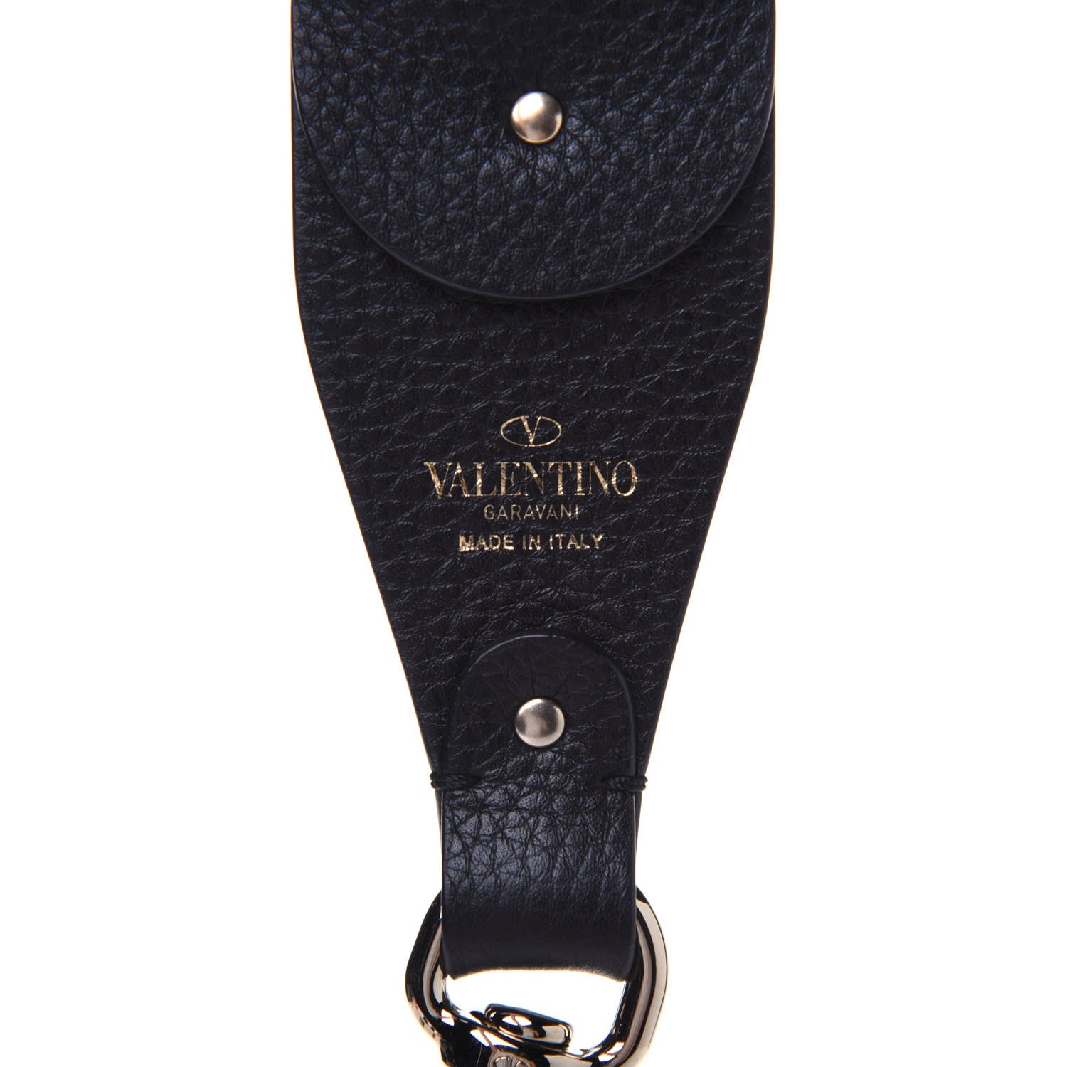 Valentino Garavani Canvas Native Couture 1975 Embroidered Rockstud Guitar Strap Multicolor 3 of 7