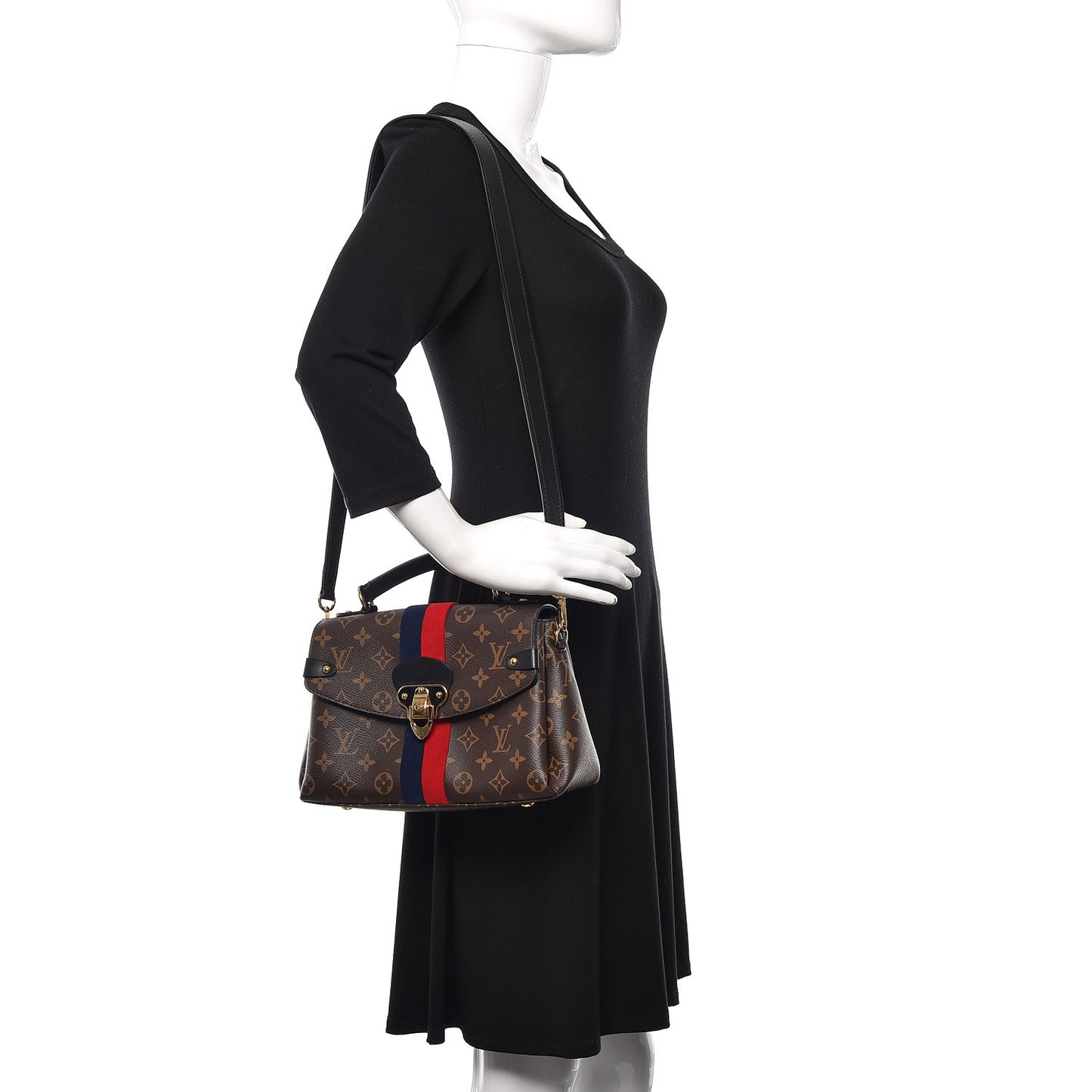 Monogram Georges BB Marine Cherry