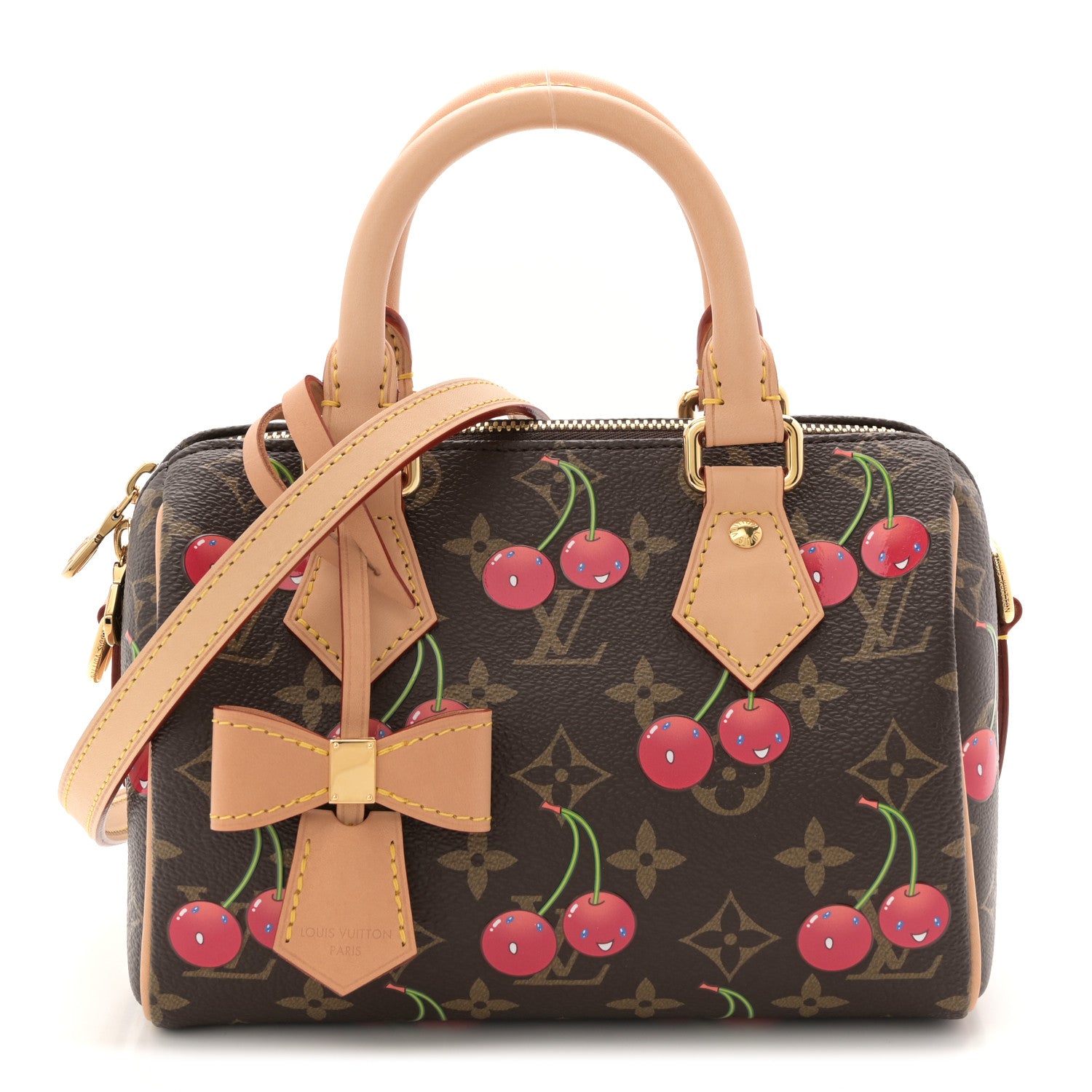 Louis Vuitton LV X TM Monogram Cerises Speedy Bandouliere 20 1 of 10