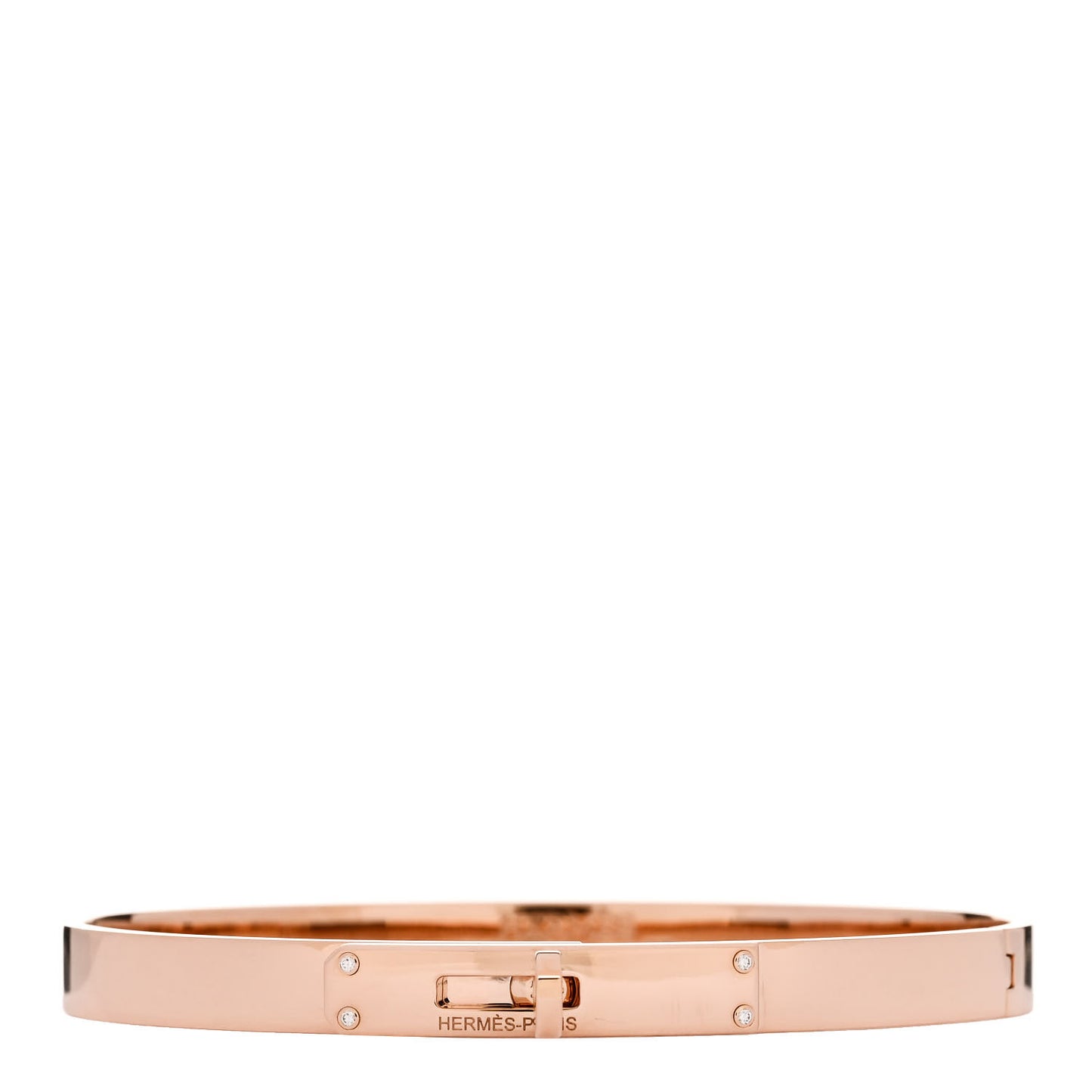 18K Rose Gold Diamond PM Kelly Bracelet ST