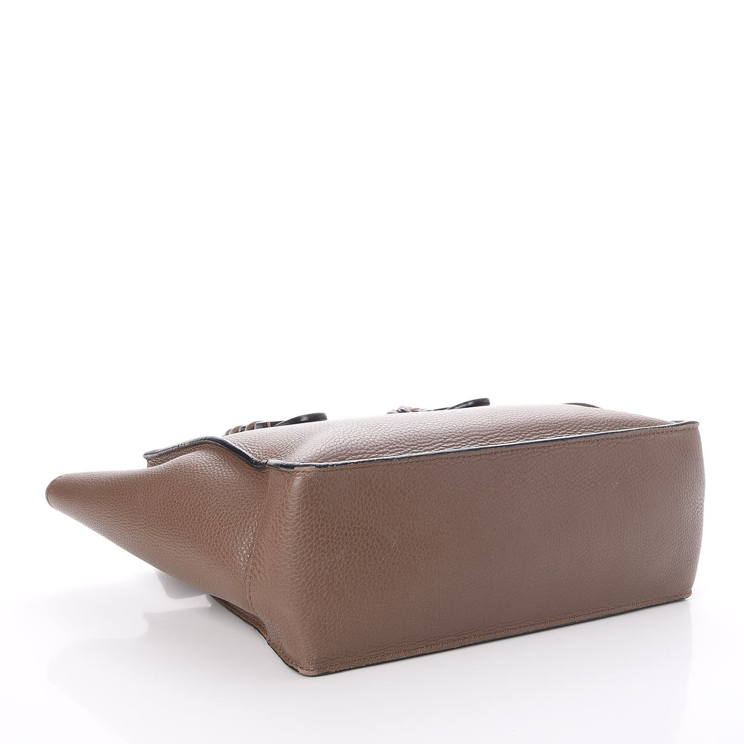 Grained Calfskin To Be Cool Tote Dark Noisette