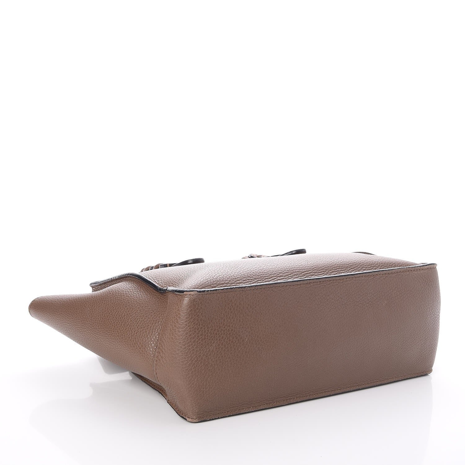 Valentino Garavani Grained Calfskin To Be Cool Tote Dark Noisette 5 of 10