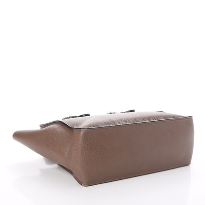 Valentino Garavani Grained Calfskin To Be Cool Tote Dark Noisette 5 of 10