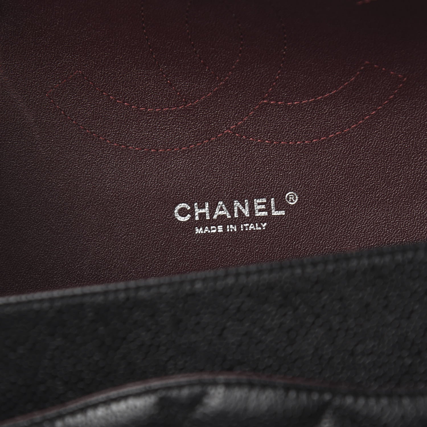 Chanel Caviar Quilted Jumbo Double Flap Black 6 of 11