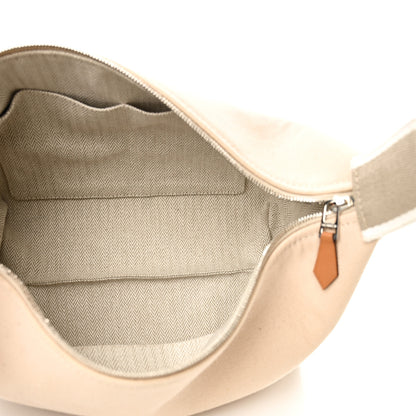 Hermes Canvas Small Bride-A-Brac Pouch Natural 5 of 9
