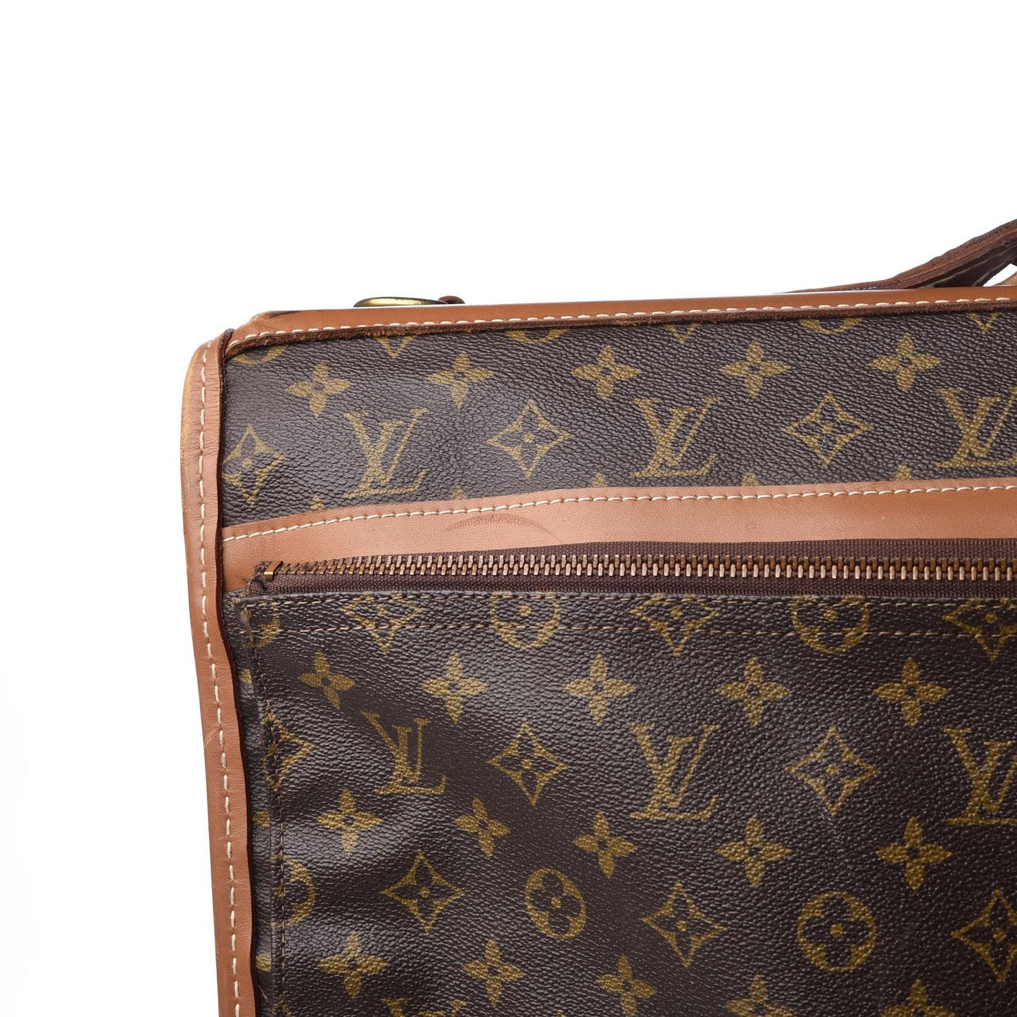 French Company Monogram Garment Bag