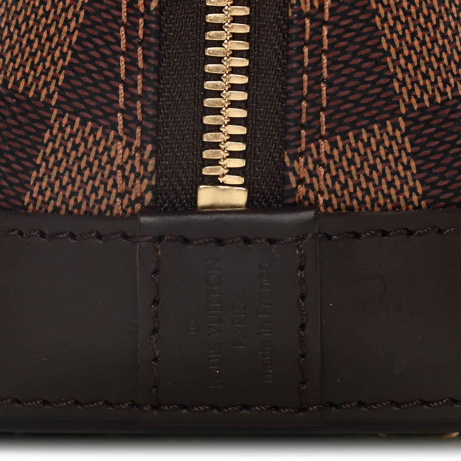 Louis Vuitton Damier Ebene Alma BB 7 of 15