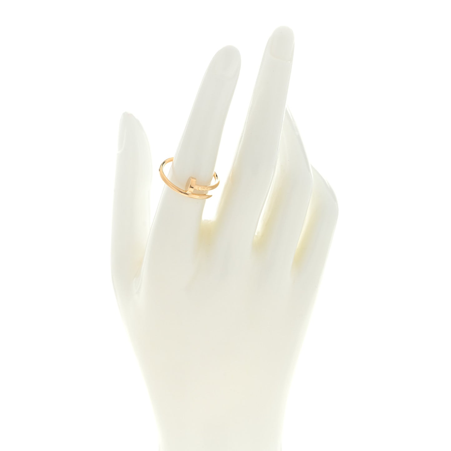 18K Yellow Gold Small Juste Un Clou Ring 55 7.25