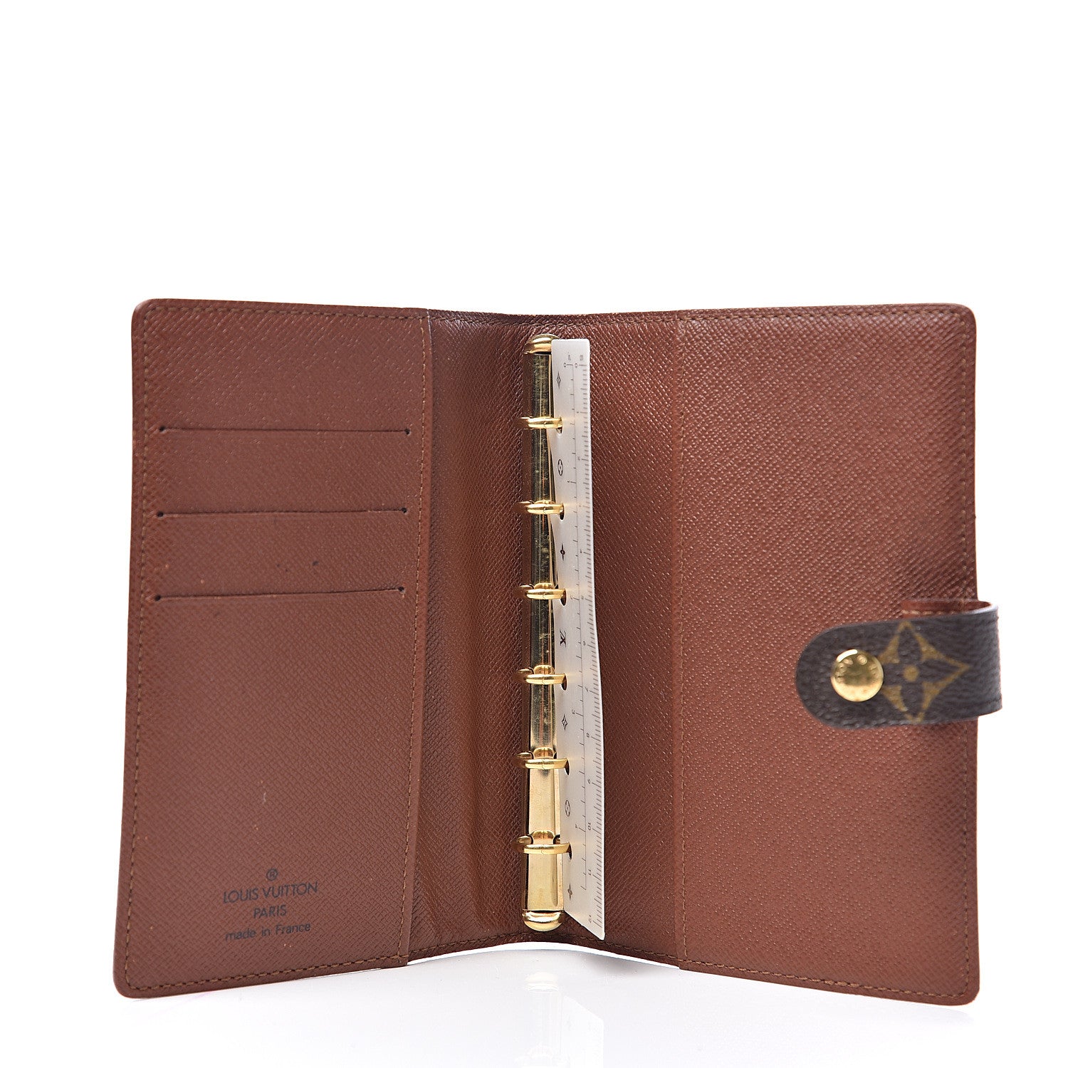 Louis Vuitton Monogram Small Ring Agenda Cover 4 of 7