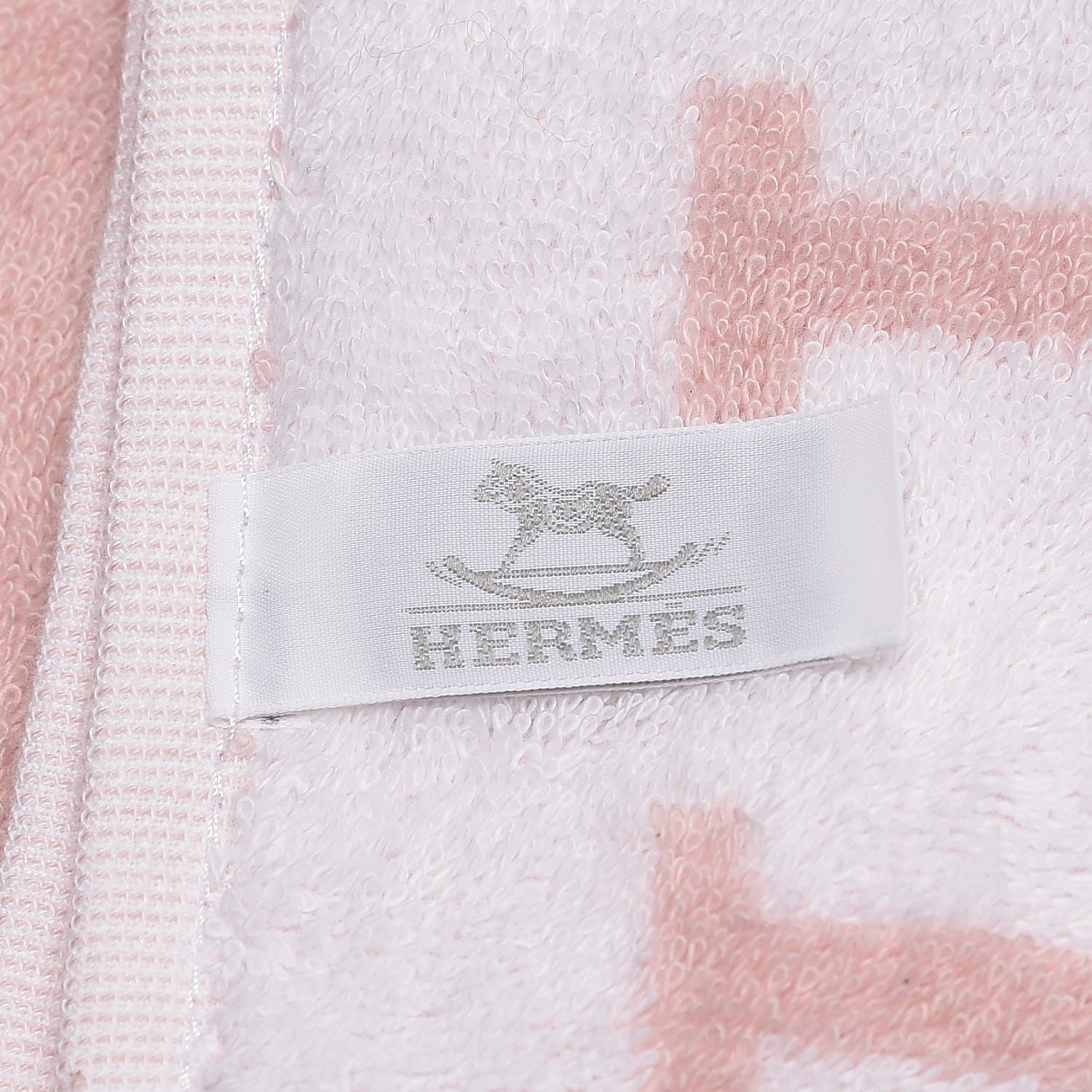Hermes Cotton Avalon Baby Bath Wrap Rose Lila 5 of 5