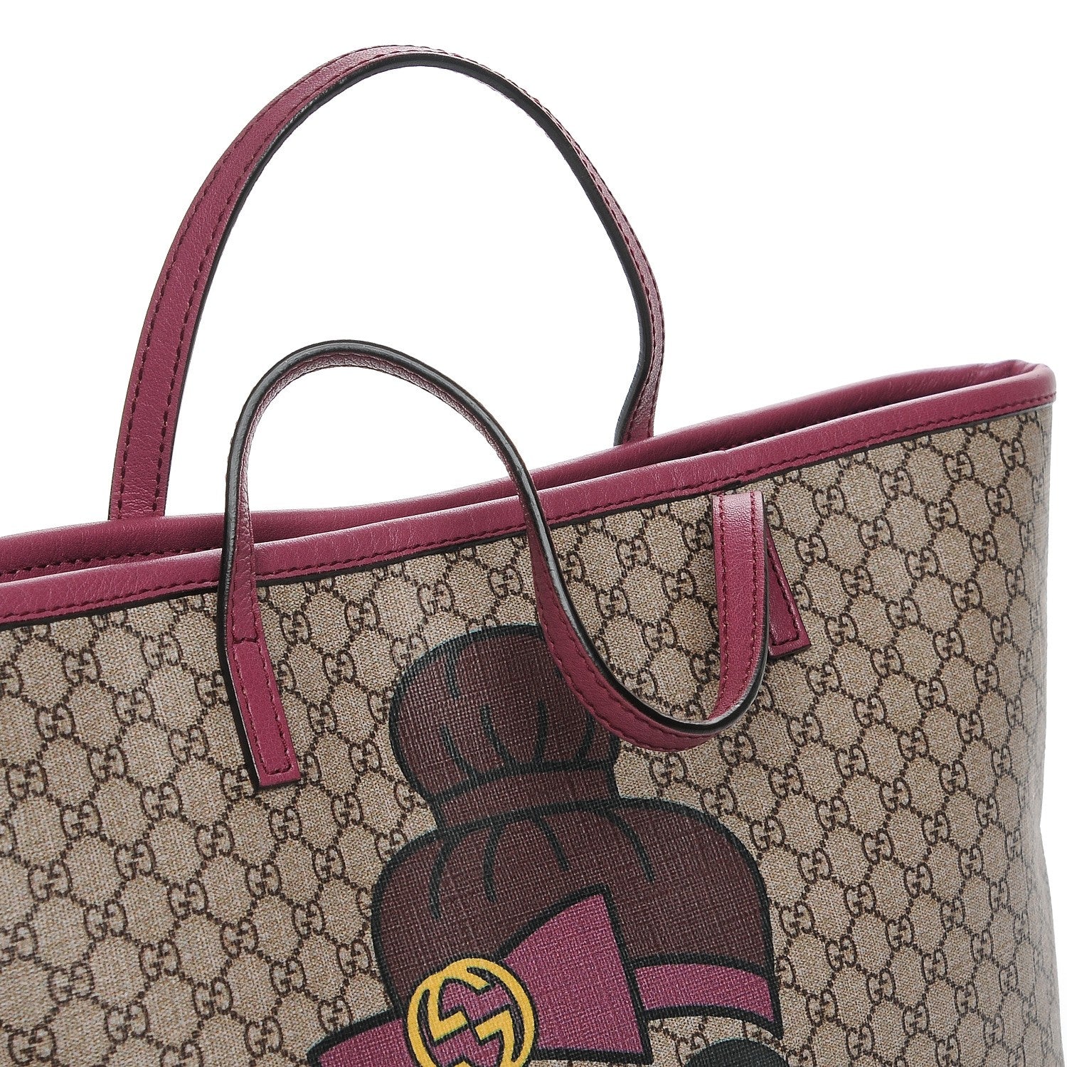 Gucci GG Supreme Monogram Kid's Doll Print Tote 8 of 8