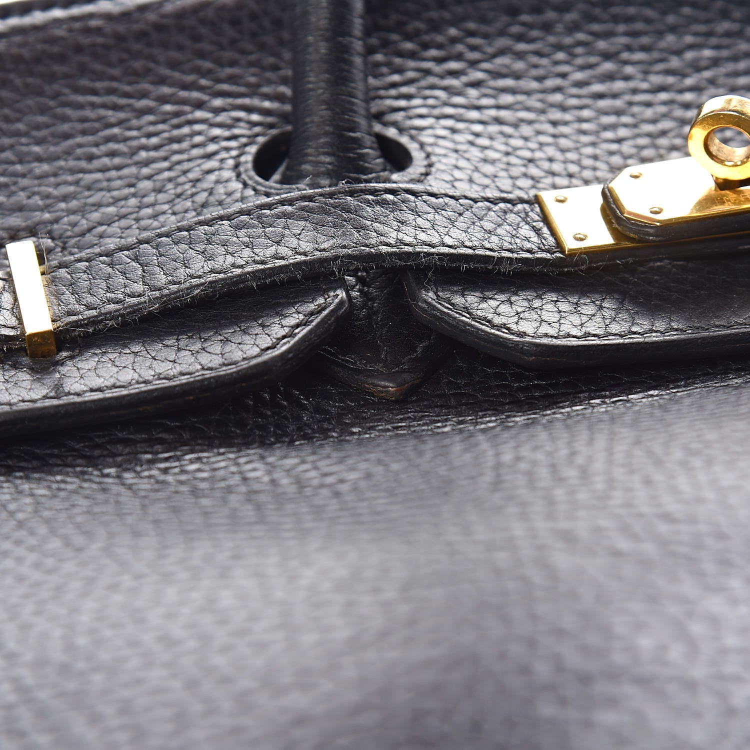 Hermes Taurillon Clemence Birkin 35 Black 40 of 42