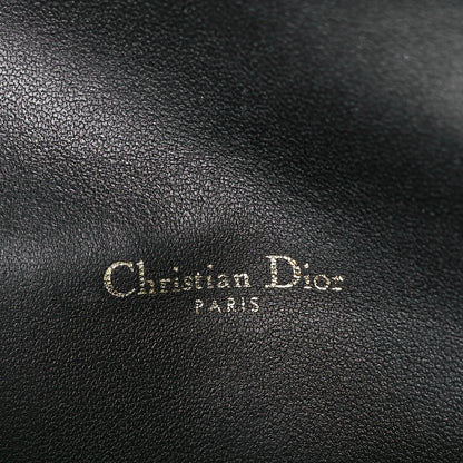 Christian Dior Lambskin Cannage Lady Dior Chain Pouch Black 6 of 12