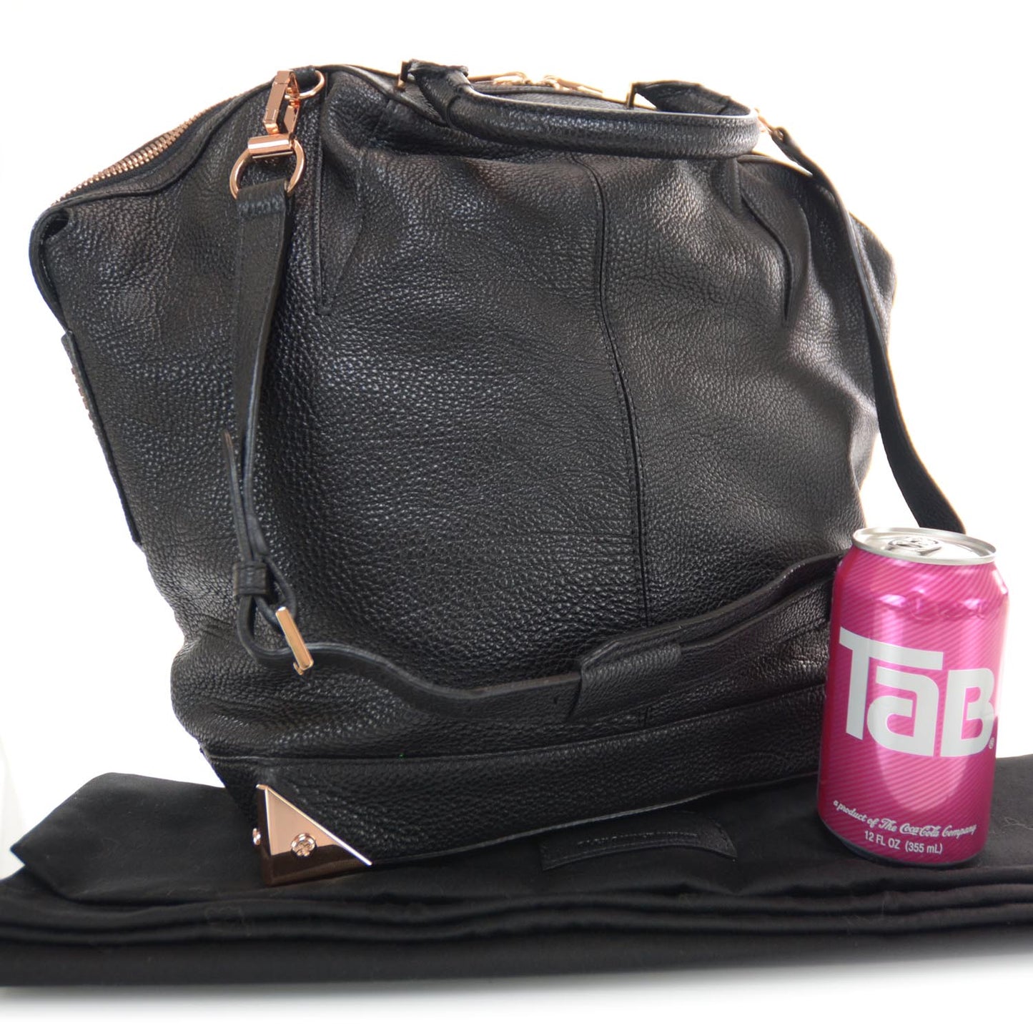 Leather Large Emilie Black
