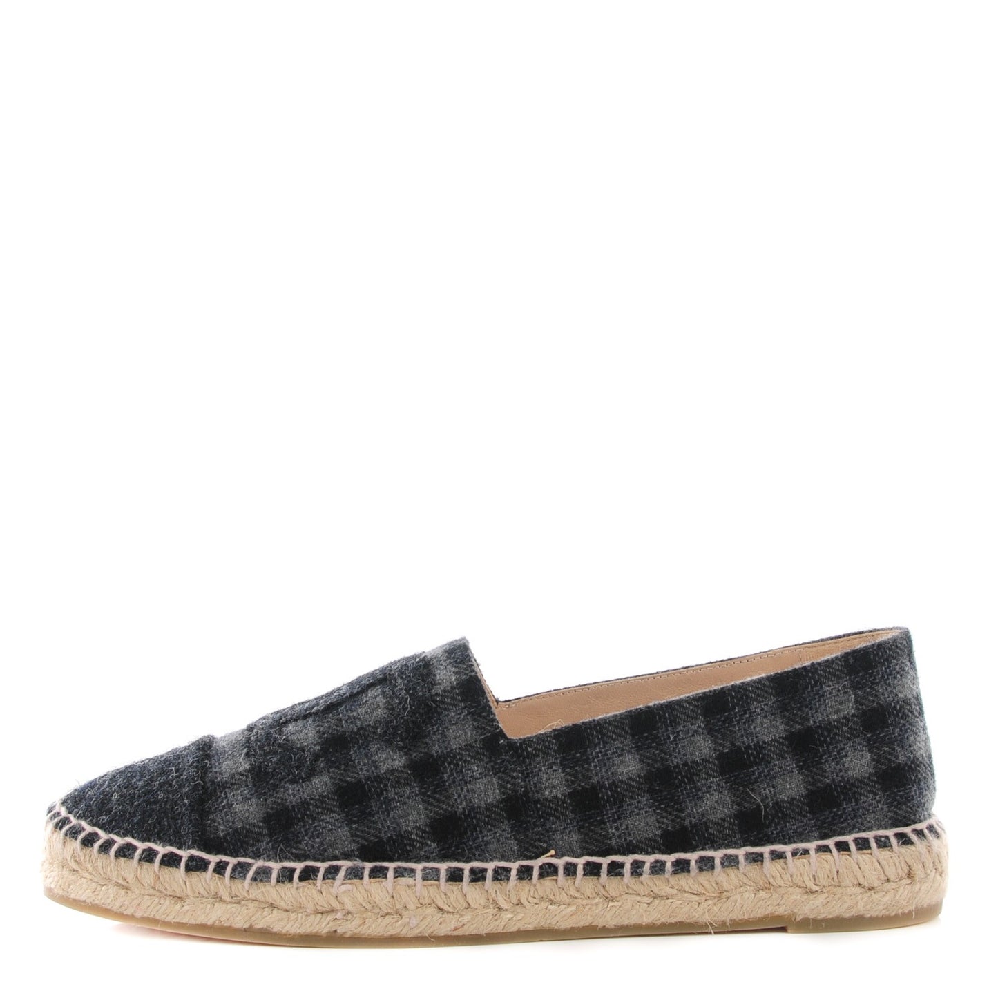 Flannel CC Espadrilles 41 Grey Black