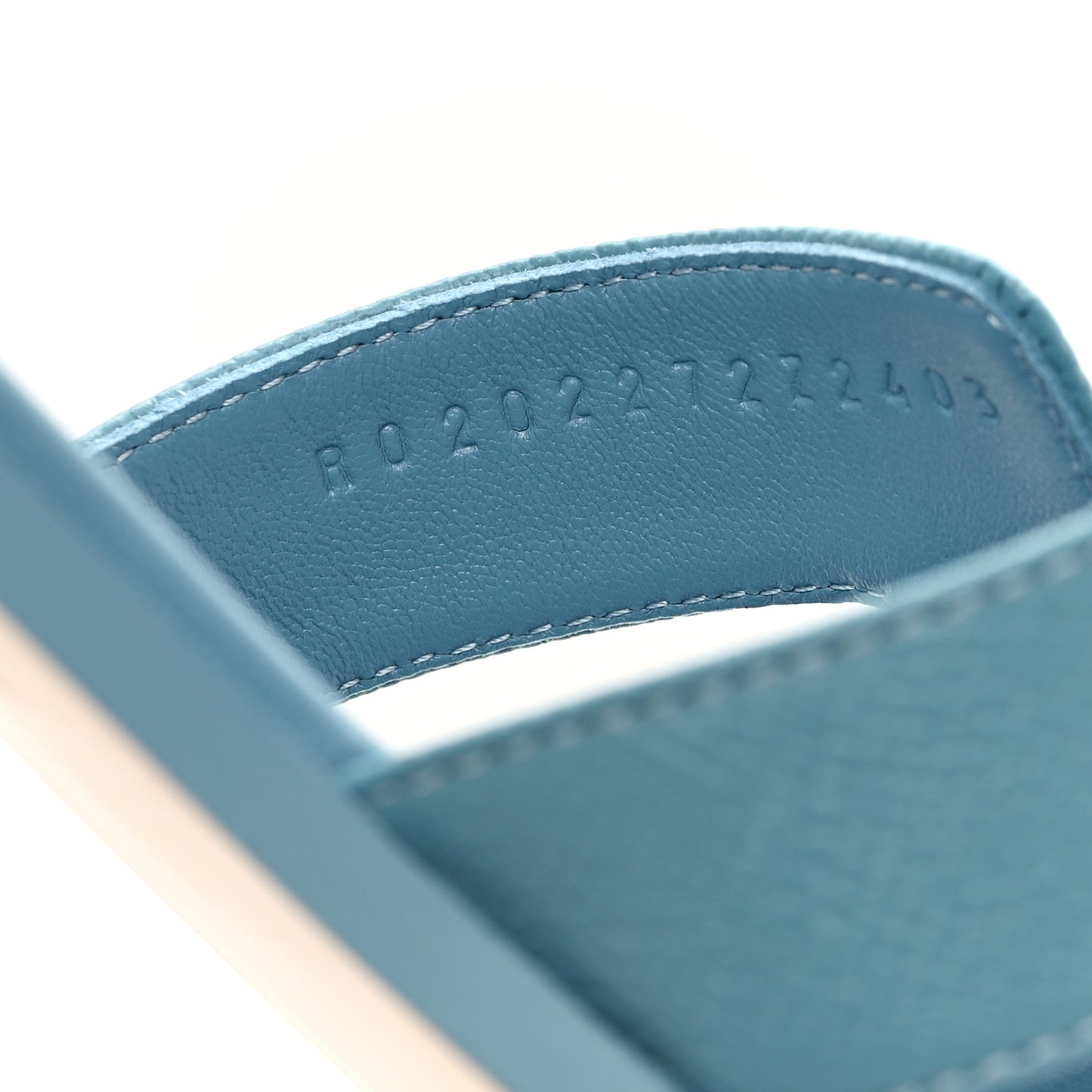 Epsom Oran Sandals 40 Bleu Littoral