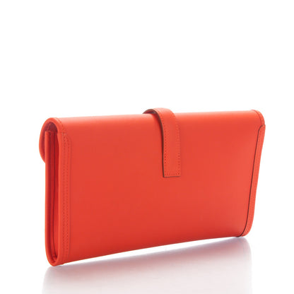 Hermes Swift Jige Elan 29 Clutch Capucine 3 of 7