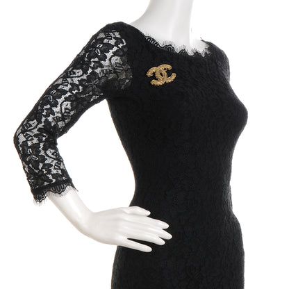 Chanel Large CC Brooch Gold 2 of 6