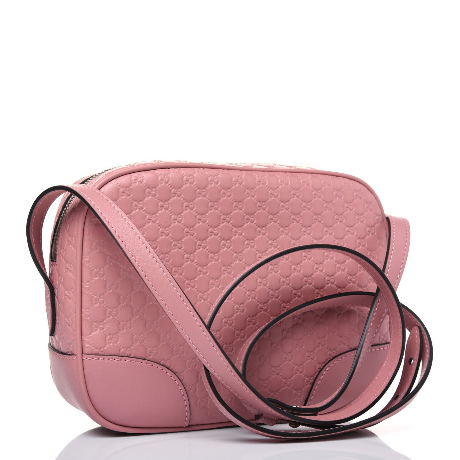 Gucci Soft Microguccissima Mini Bree Messenger Bag Soft Pink 3 of 14