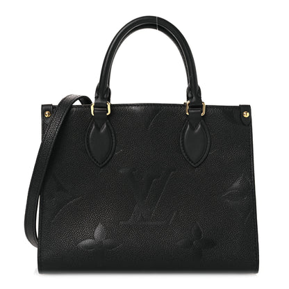 Louis Vuitton Empreinte Monogram Giant Onthego PM Black 1 of 9