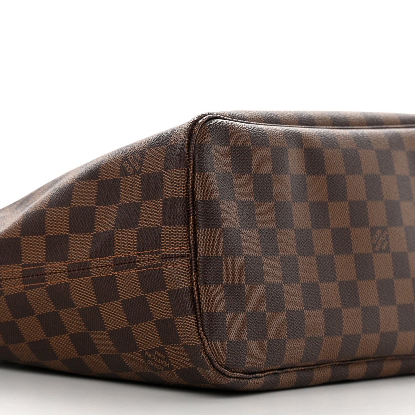 Damier Ebene Neo Neverfull MM Rose Ballerine