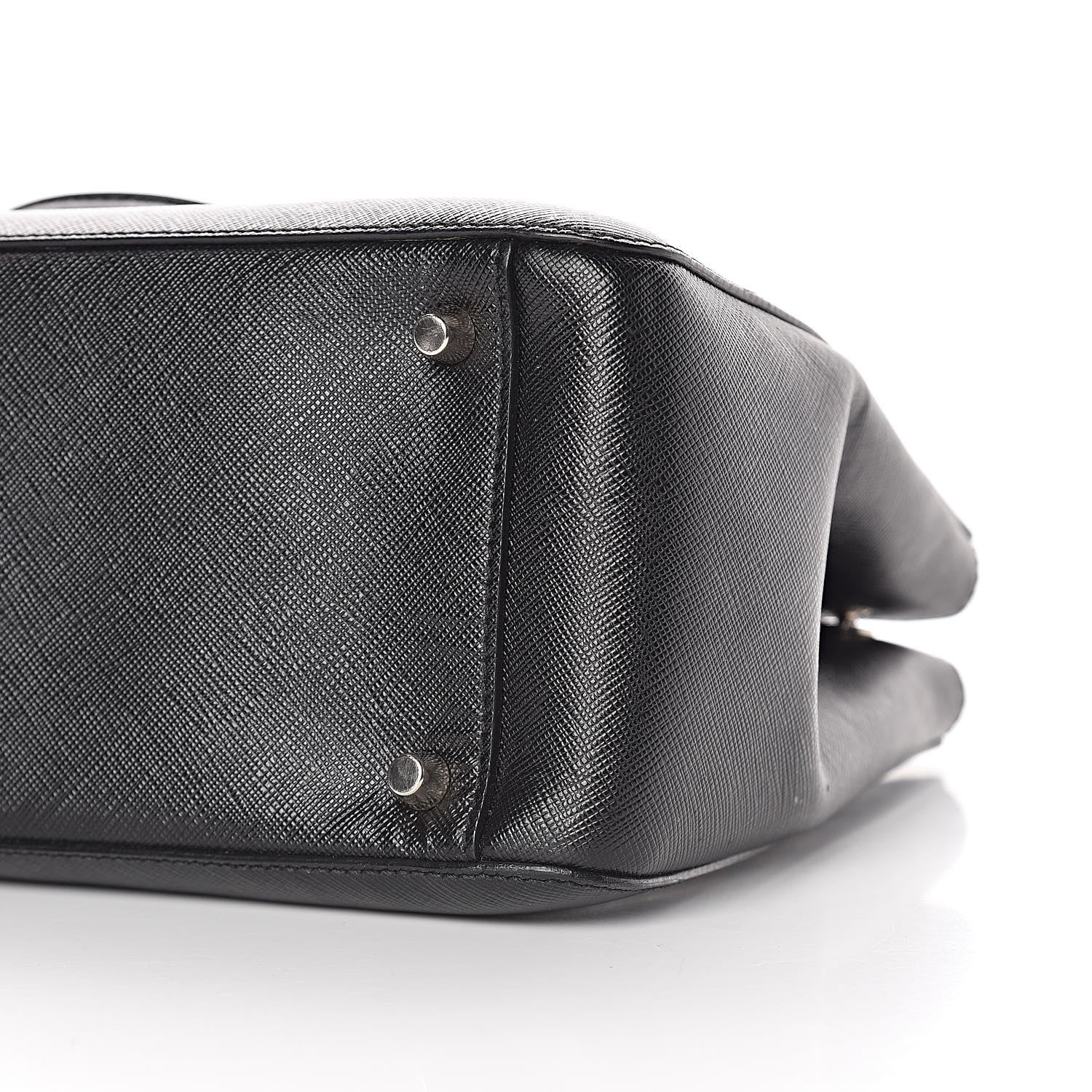 Prada Saffiano Small Galleria Double Zip Tote Black 14 of 16