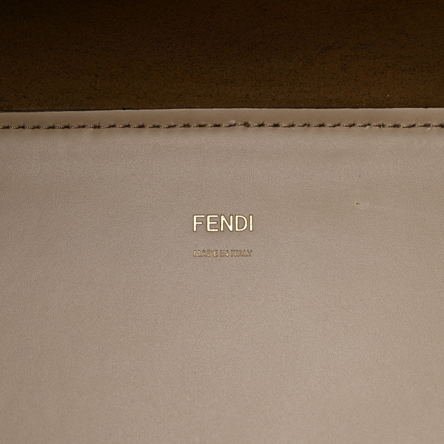 Fendi Vitello King Plexiglass Elaphe Python Print Logo Medium Fendi Sunshine Shopper Tote Tartufo Daisy Roccia 6 of 14